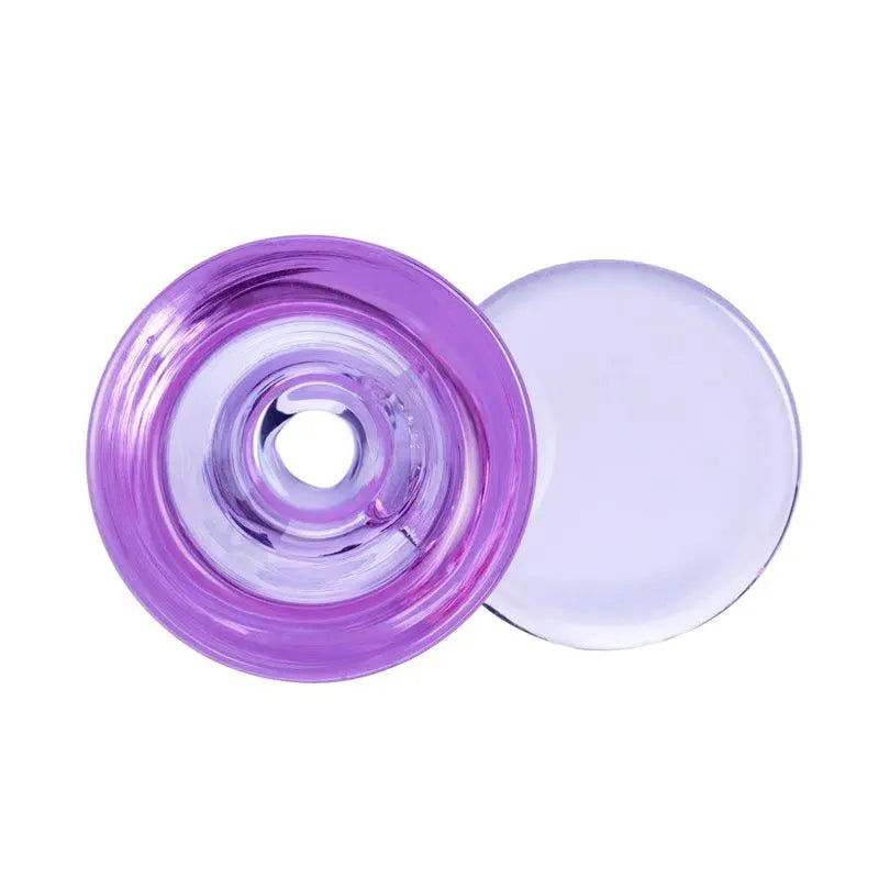 Coin Handle Female Glass Cone Piece 14mm-