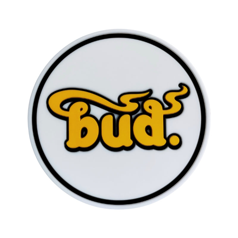 Bud Bong Coaster - White-