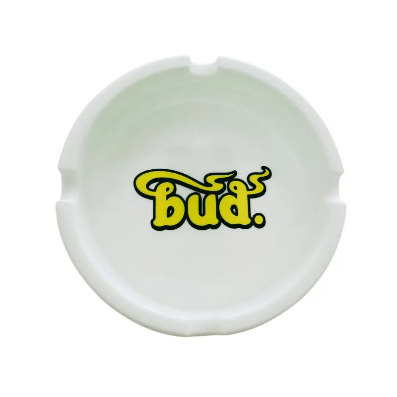 Bud Silicone Ashtray - White-