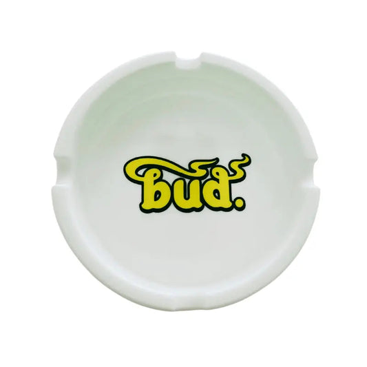 Bud Silicone Ashtray - White-