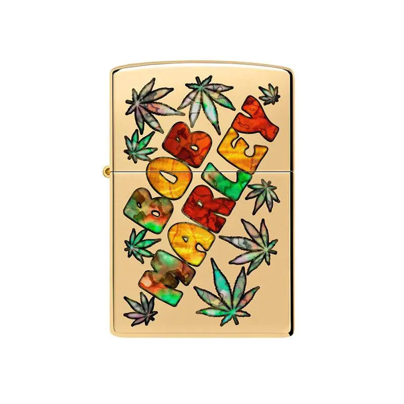 Zippo Bob Marley High Polish Brass Lighter-