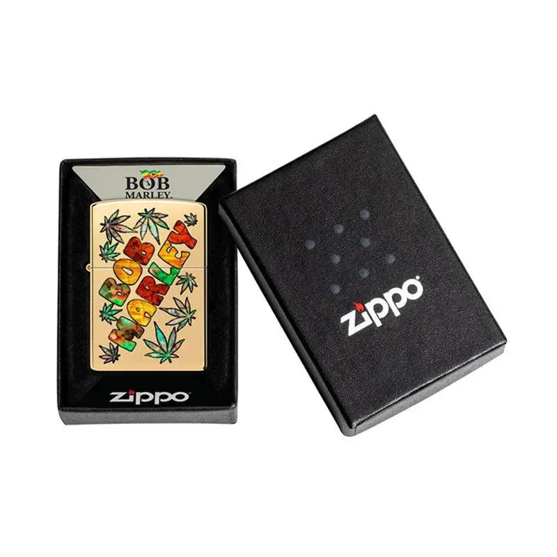 Zippo Bob Marley High Polish Brass Lighter-