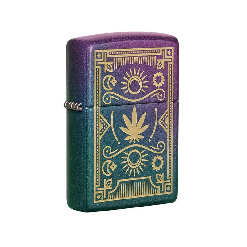 Zippo Cannabis Iridescent Lighter-