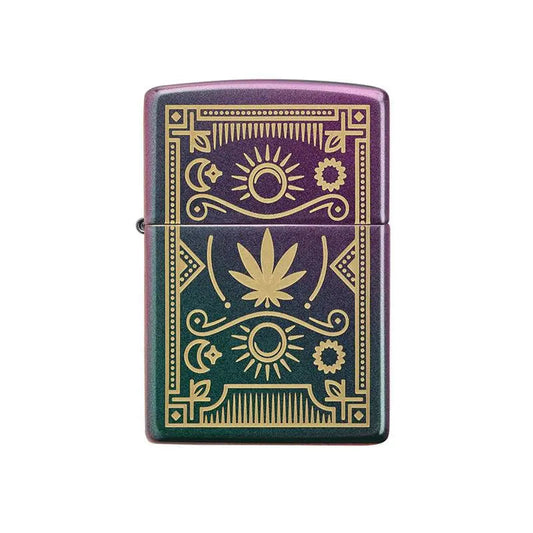 Zippo Cannabis Iridescent Lighter-