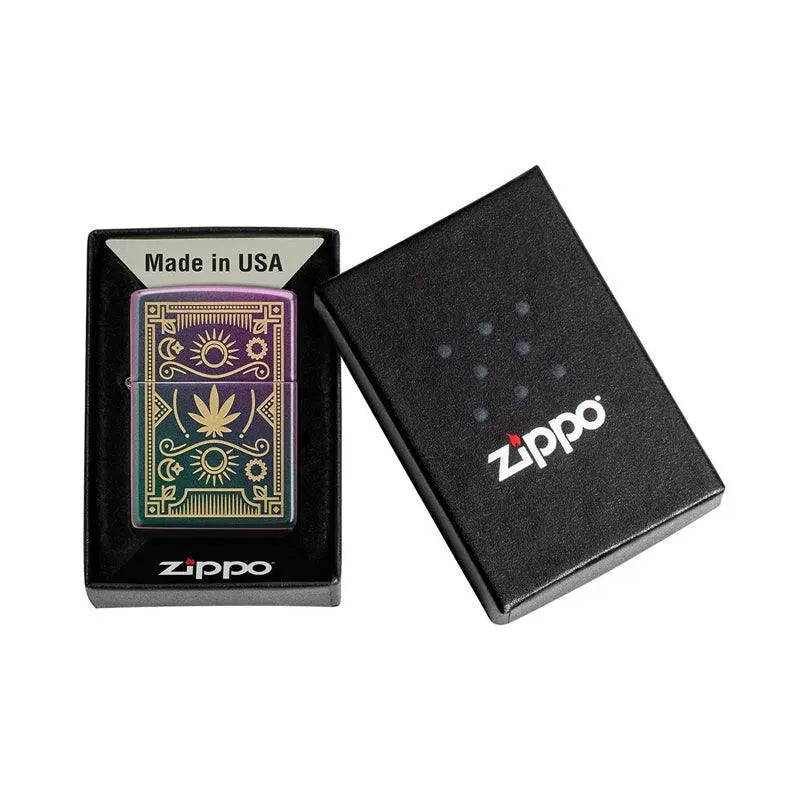 Zippo Cannabis Iridescent Lighter-