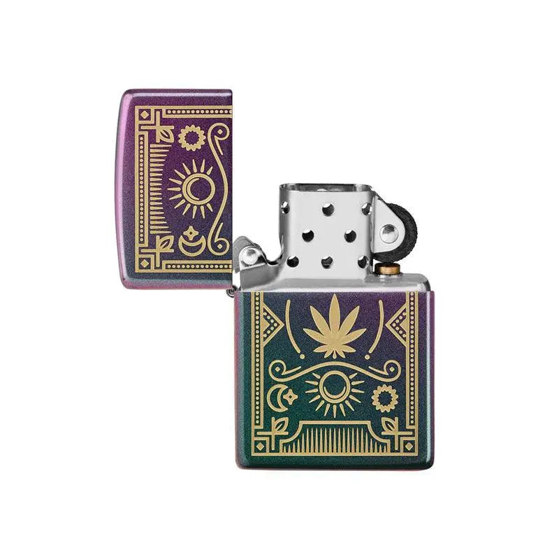 Zippo Cannabis Iridescent Lighter-