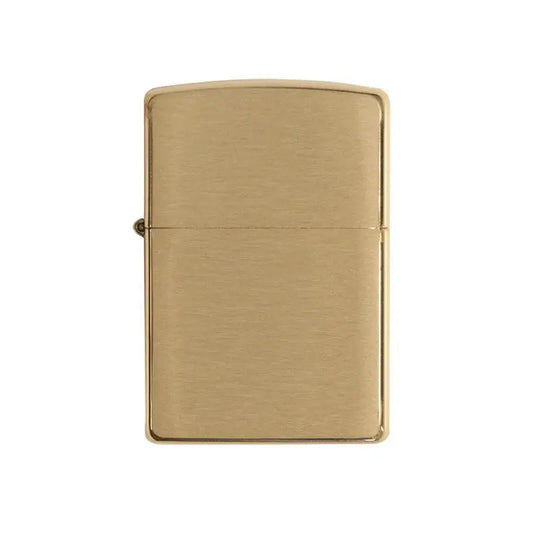 Zippo Classic Brushed Brass Lighter-