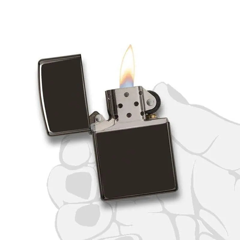 Zippo Classic High Polish Black Lighter-