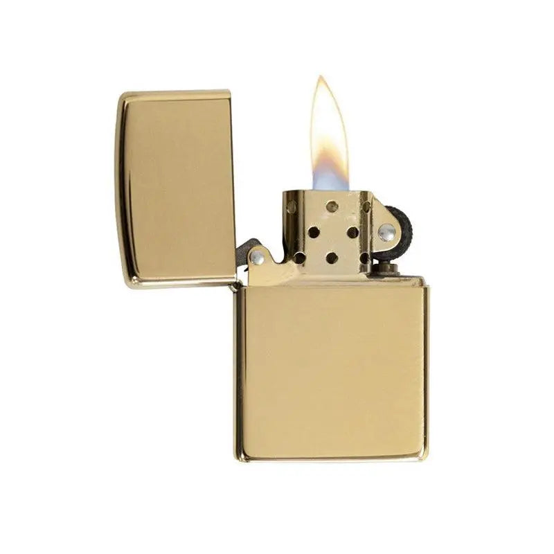 Zippo Classic High Polish Brass Lighter-