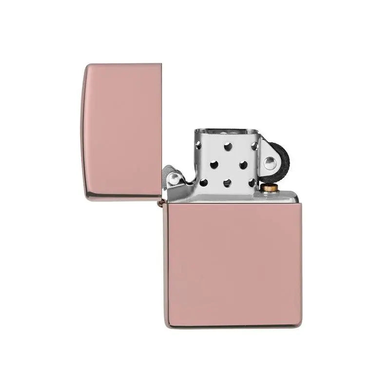 Zippo Classic High Polish Rose Gold Lighter-