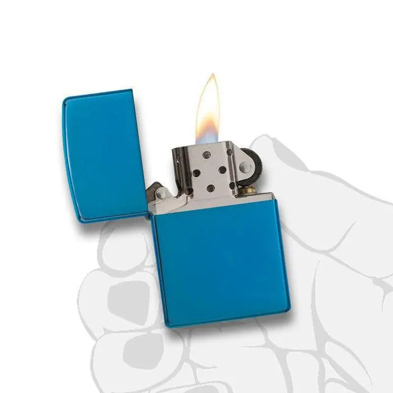 Zippo Classic High Polish Sapphire Lighter-