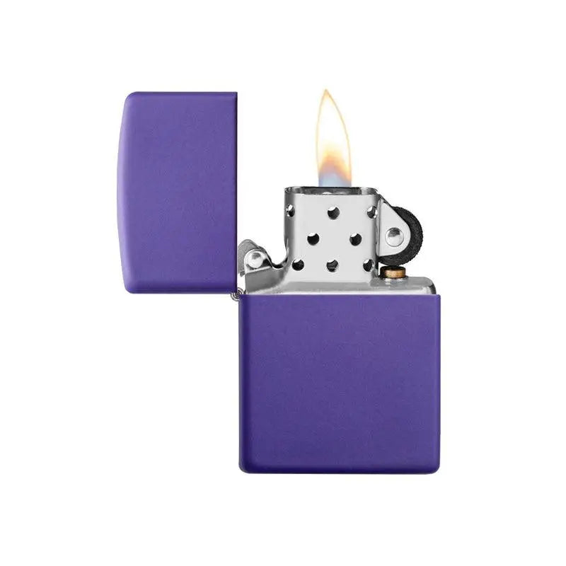 Zippo Classic Purple Matte Lighter-