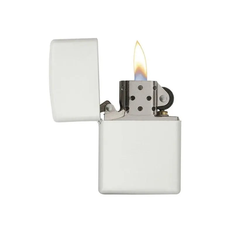 Zippo Classic White Matte Lighter-