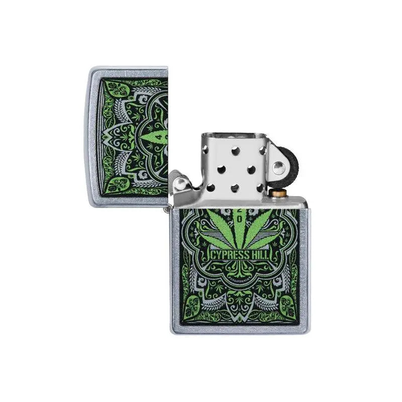 Zippo Cypress Hill Street Chrome Lighter-