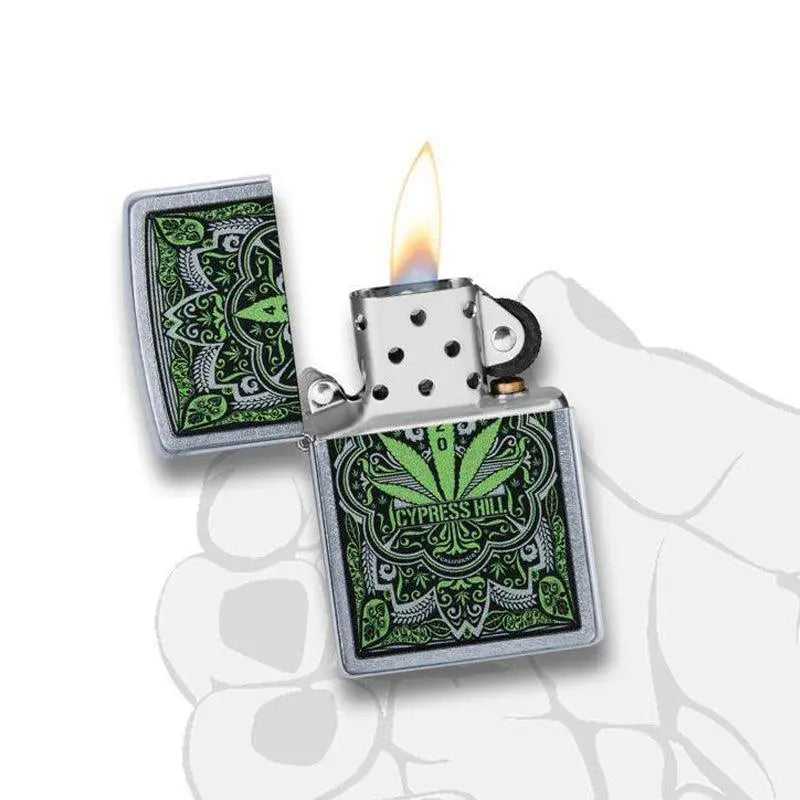 Zippo Cypress Hill Street Chrome Lighter-