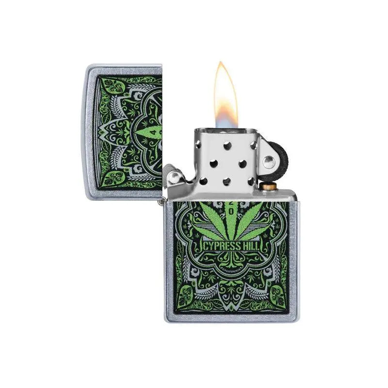 Zippo Cypress Hill Street Chrome Lighter-