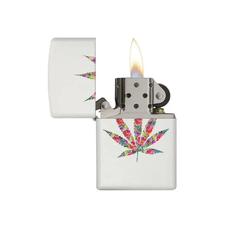 Zippo Floral Weed Matte Lighter-