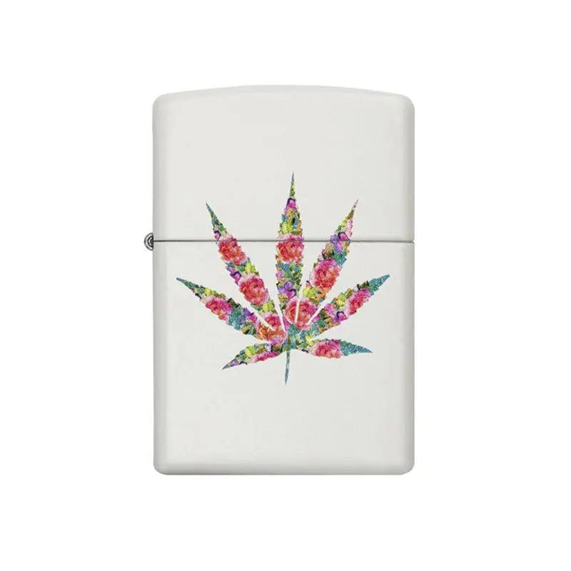 Zippo Floral Weed Matte Lighter-