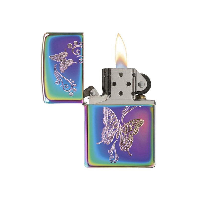 Zippo Iridescent Butterflies Lighter-