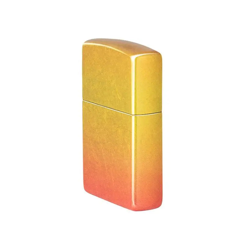 Zippo Ombre Orange Yellow Fusion Metallic Lighter-