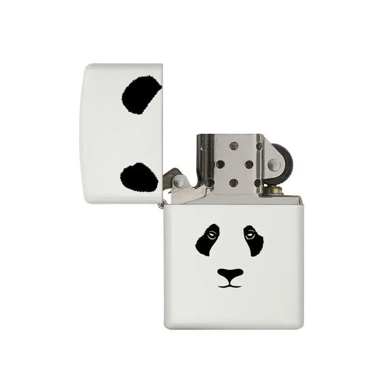 Zippo Panda White Matte Lighter-