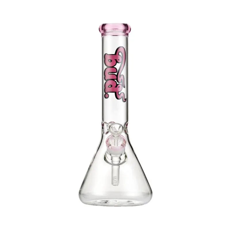 Bud Beaker Bong 33cm - Pink-