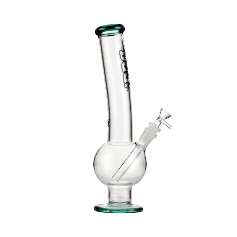 Bud Bent Bubble Bong 33cm - Teal-