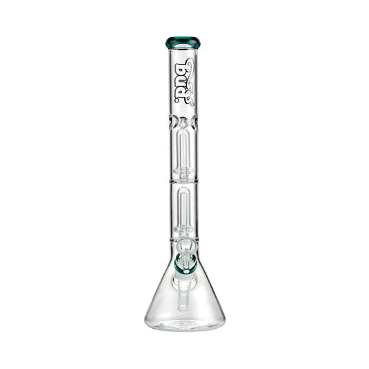 Bud Double UFO Percolator Bong 35cm - Teal-