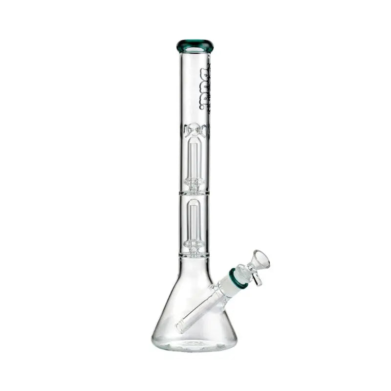 Bud Double UFO Percolator Bong 35cm - Teal-