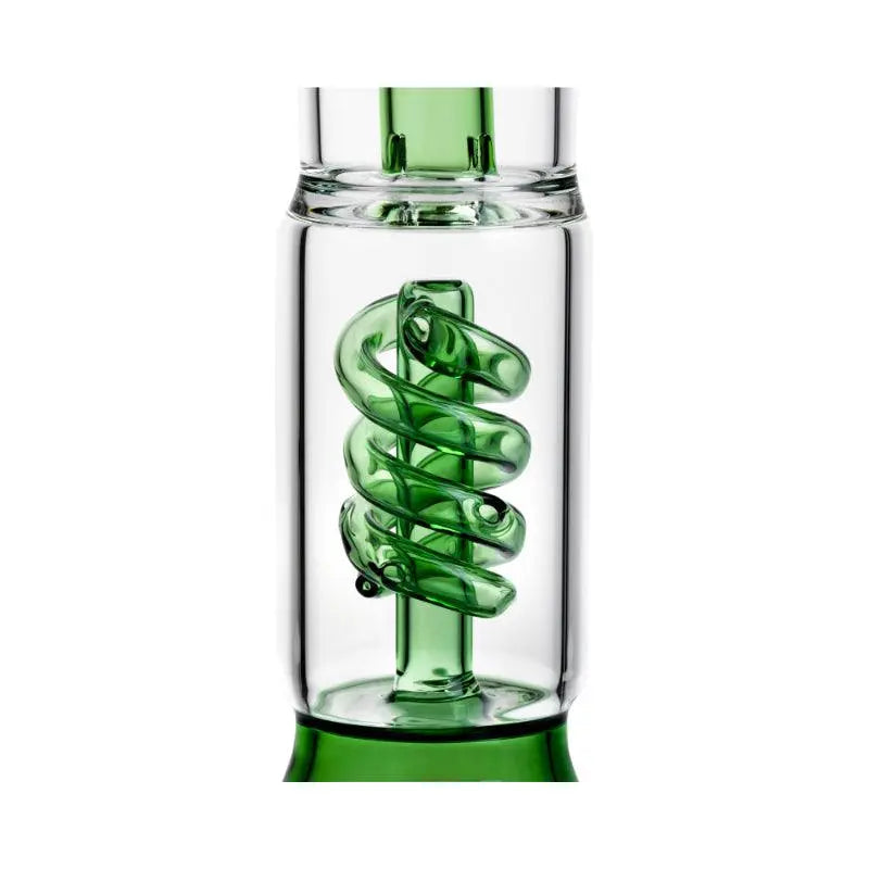 Bud Spiral Percolator Bong 30cm - Green-