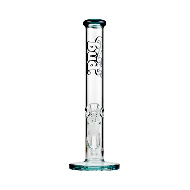 Bud Straight Tube Bong 30cm - Teal-