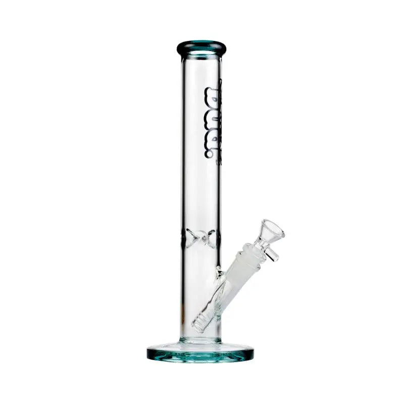 Bud Straight Tube Bong 30cm - Teal-