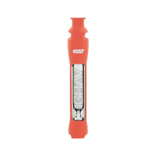 GRAV 12mm Taster with Silicone Skin - Orange-