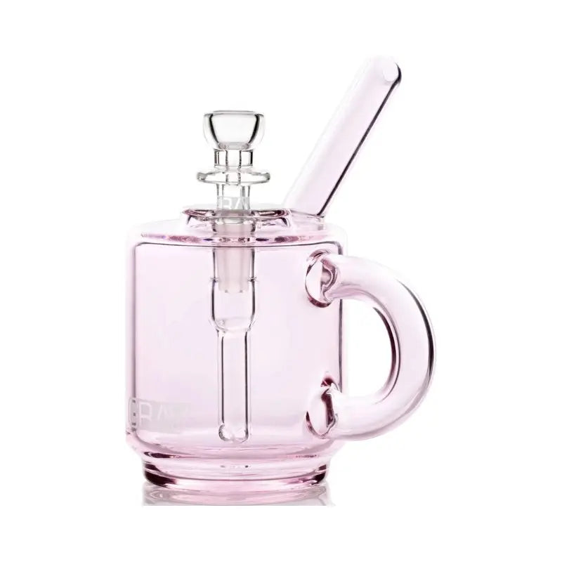 GRAV Coffee Mug Pocket Bubbler 12cm - Pink-