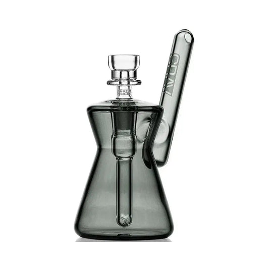 GRAV Hourglass Pocket Bubbler Bong 12cm - Smoke-