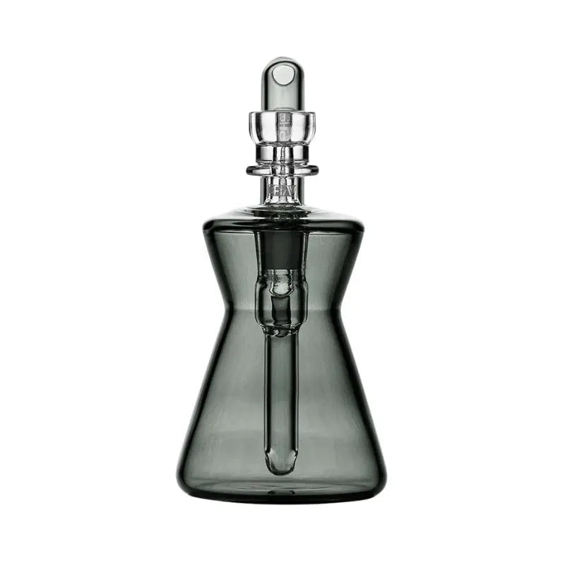 GRAV Hourglass Pocket Bubbler Bong 12cm - Smoke-