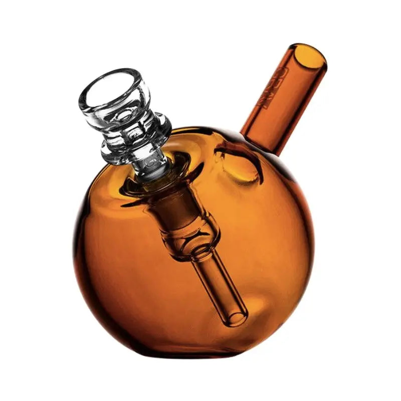 GRAV Spherical Pocket Bubbler Bong 10cm - Amber-