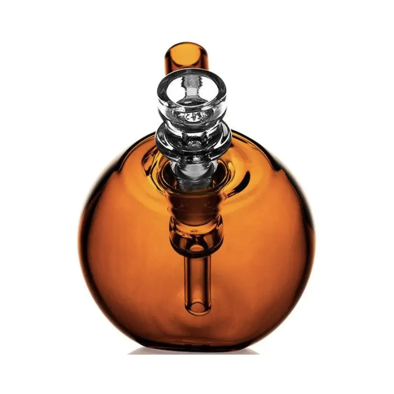 GRAV Spherical Pocket Bubbler Bong 10cm - Amber-