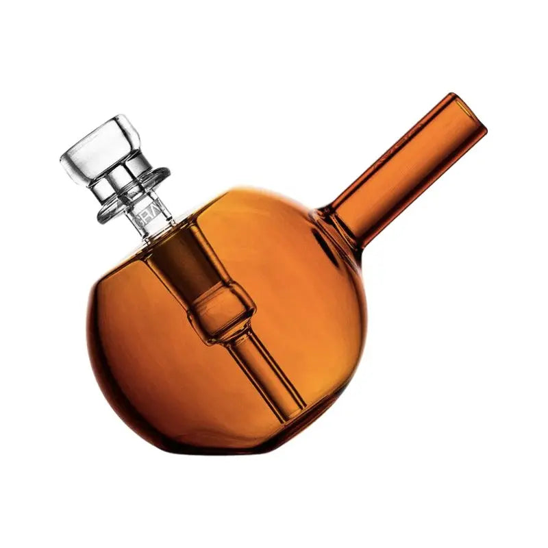 GRAV Spherical Pocket Bubbler Bong 10cm - Amber-