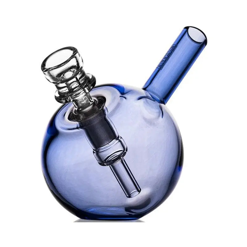 GRAV Spherical Pocket Bubbler Bong 10cm - Blue-