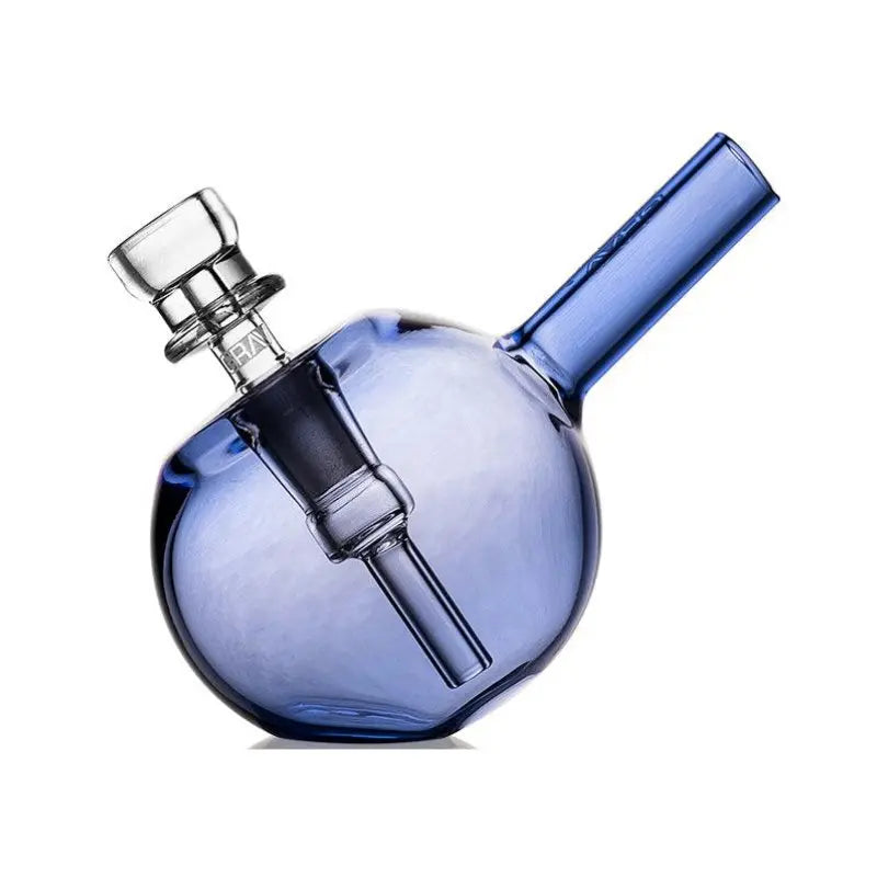 GRAV Spherical Pocket Bubbler Bong 10cm - Blue-