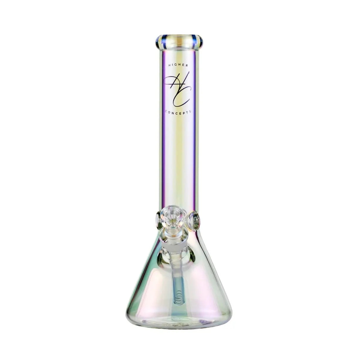 Higher Concepts Beaker Bong 37cm - Iridescent-