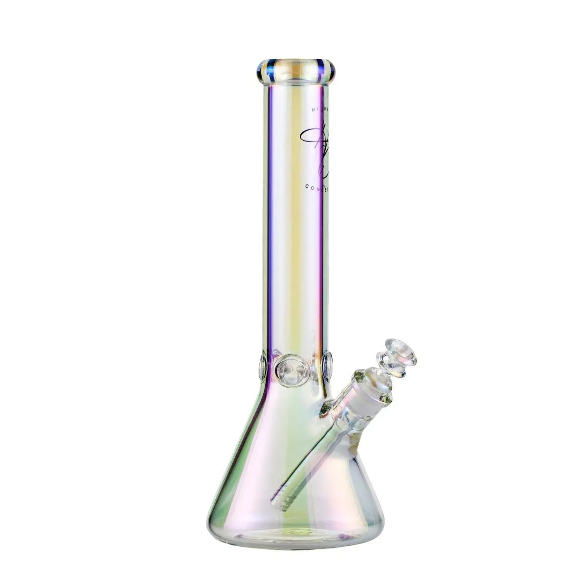 Higher Concepts Beaker Bong 37cm - Iridescent-