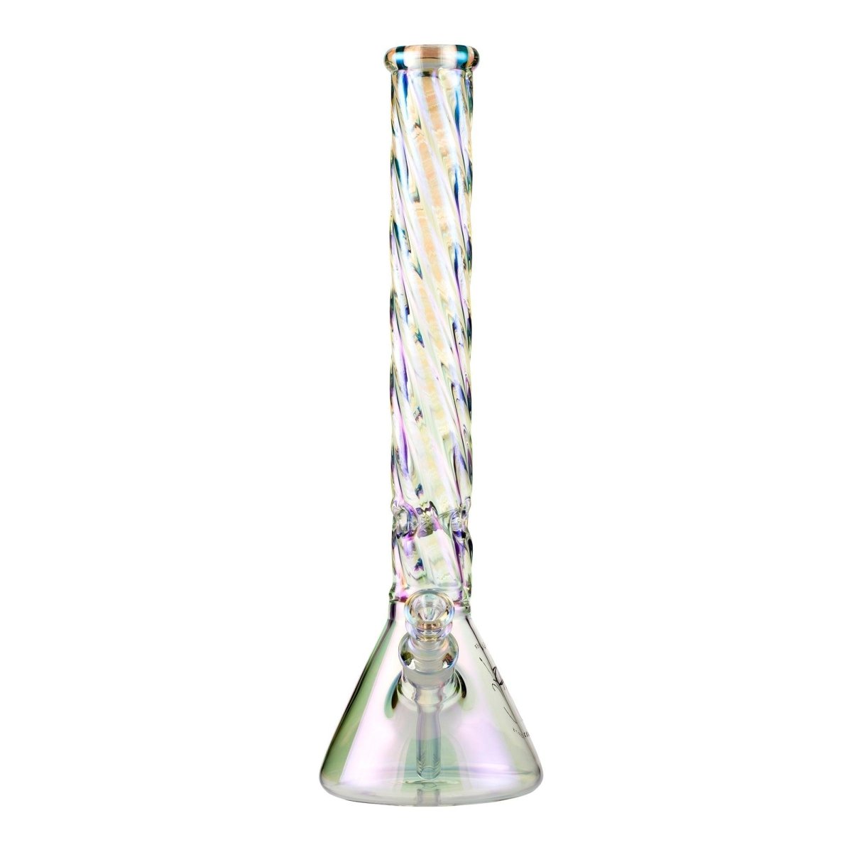 Higher Concepts Spiral Bong 45cm - Iridescent-