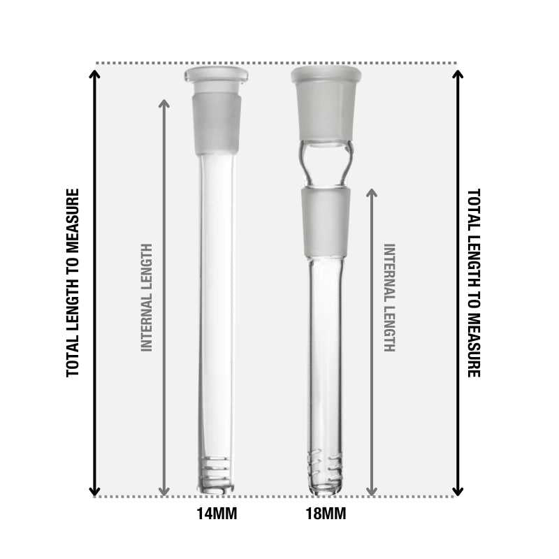 11cm Glass Diffusor Downstem 14mm-