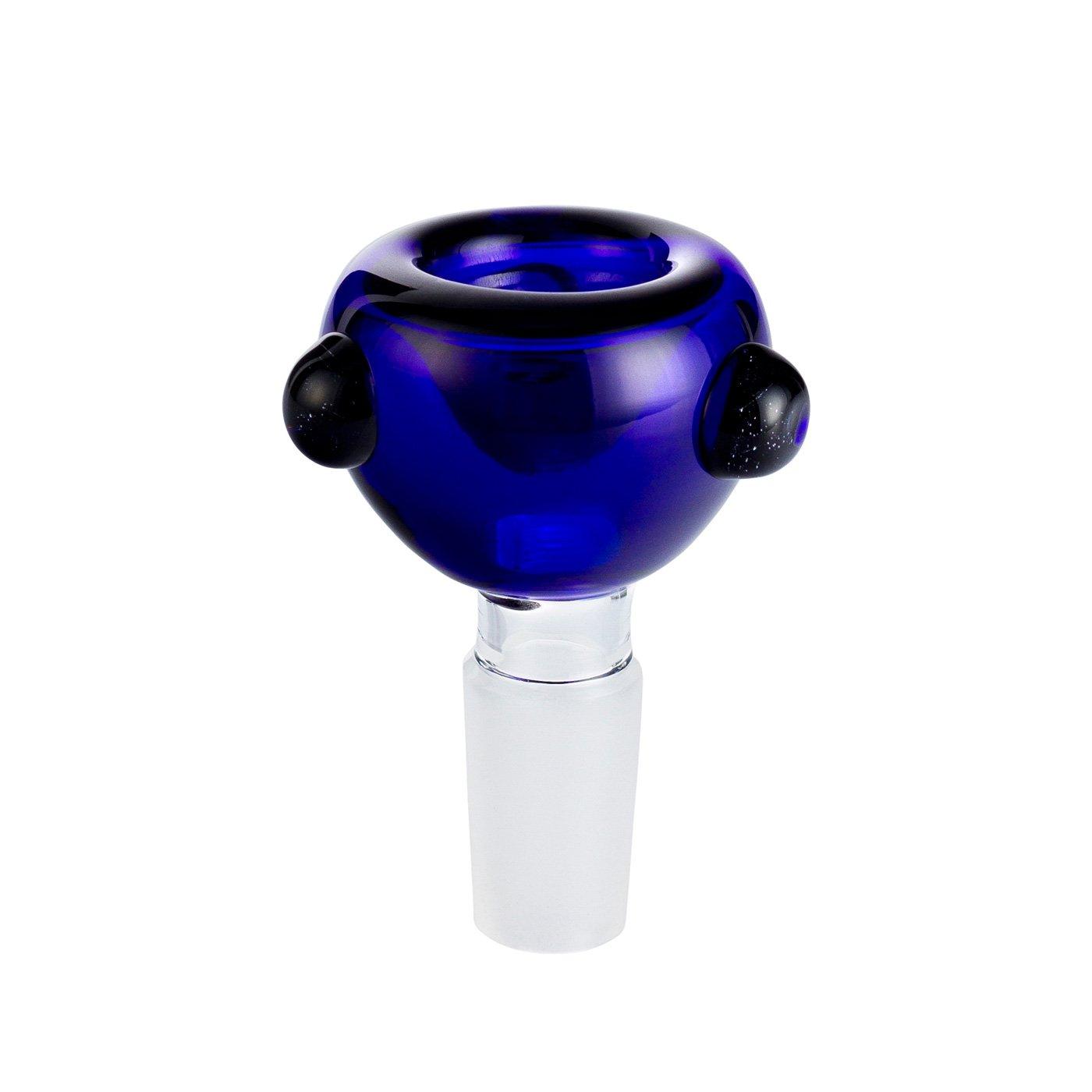 Bubble Glass Cone Piece 14mm- Blue