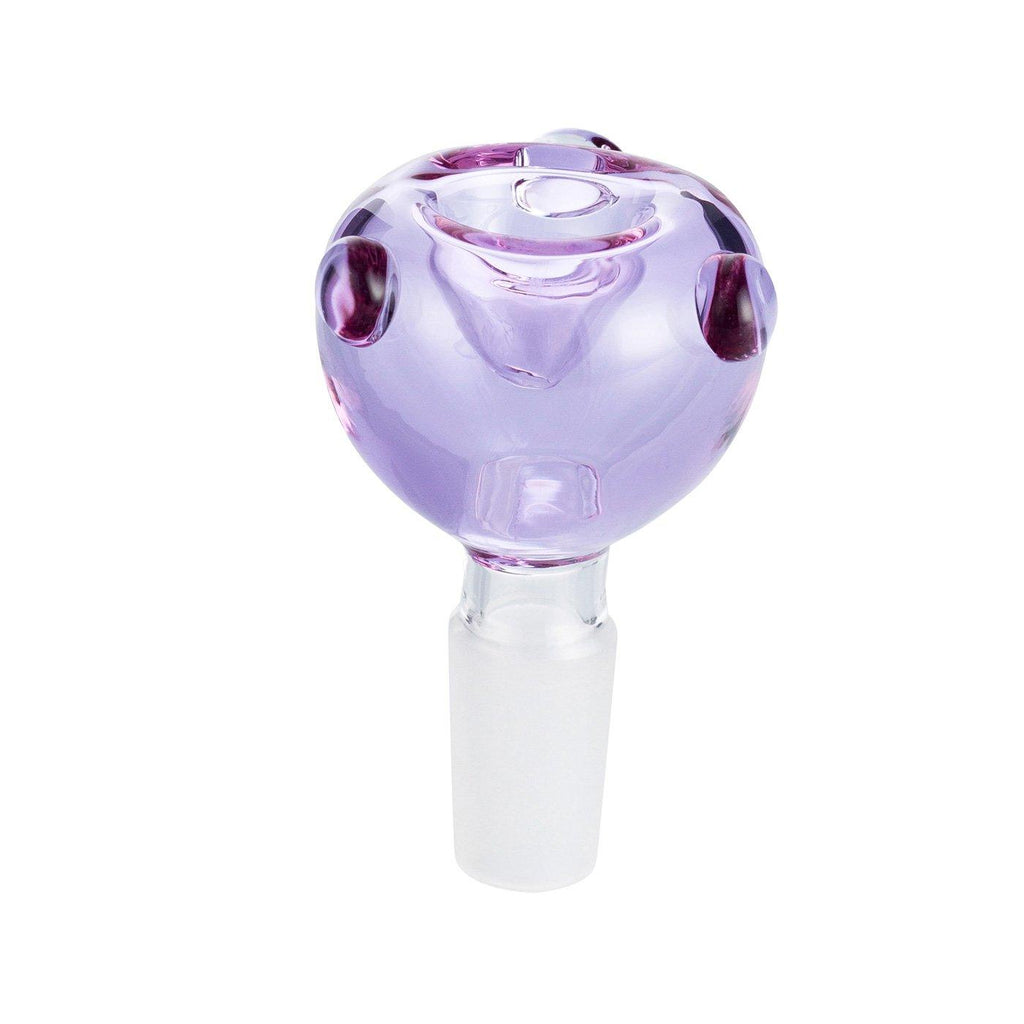 Bubble Glass Cone Piece 14mm- Purple