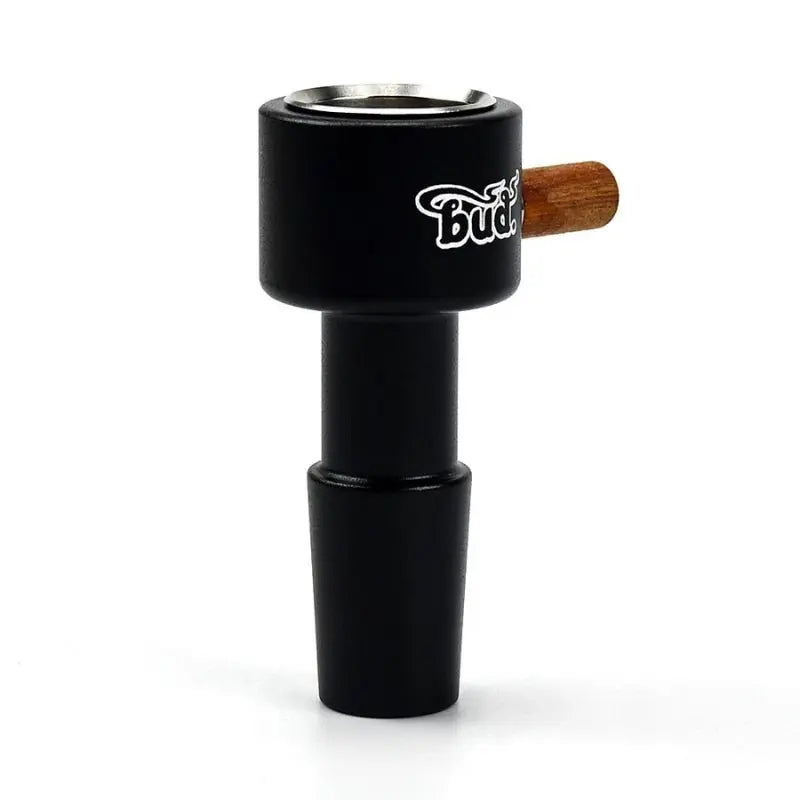 Bud Metal Cone Piece 14mm - Black-