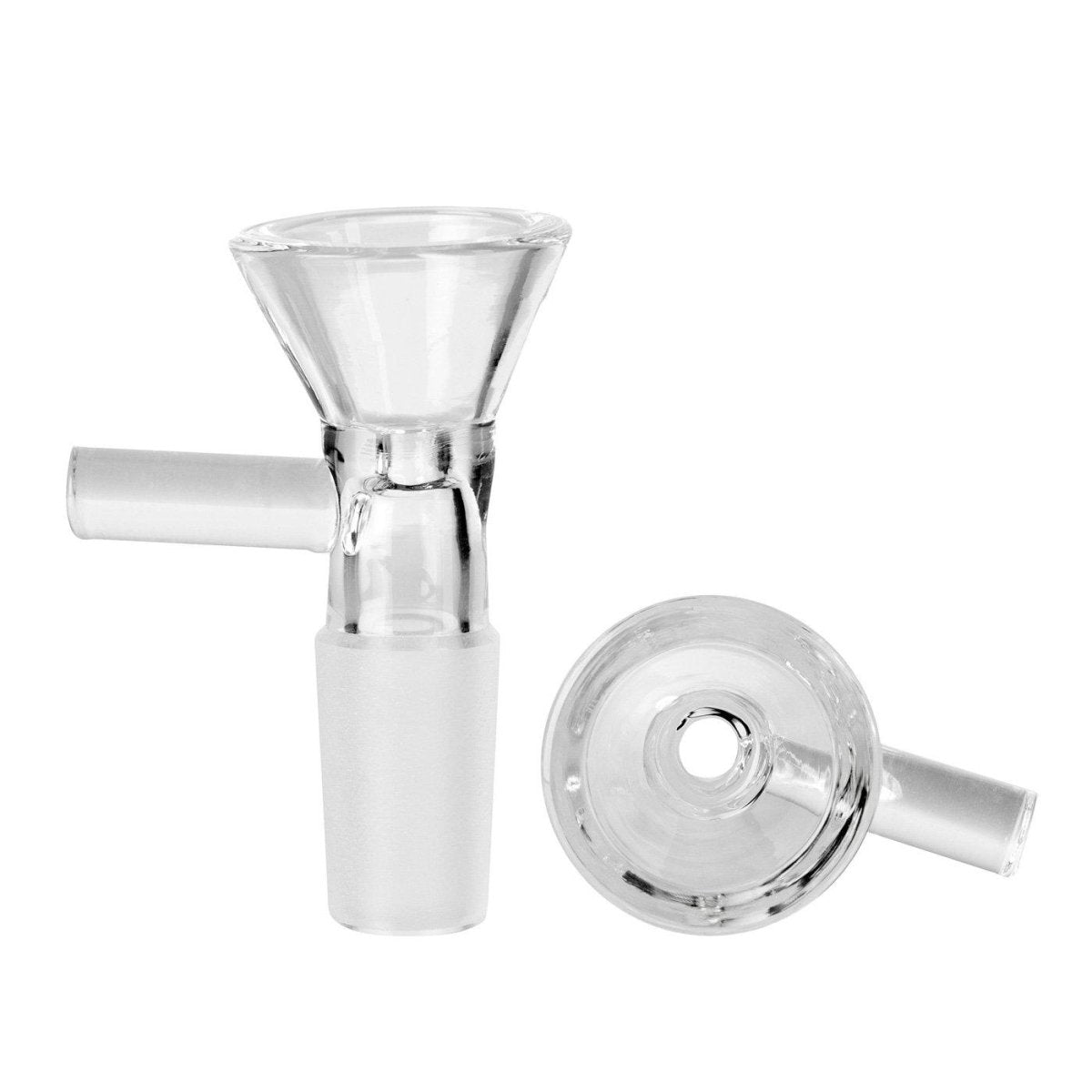 Tab Handle Glass Cone Piece 18mm-