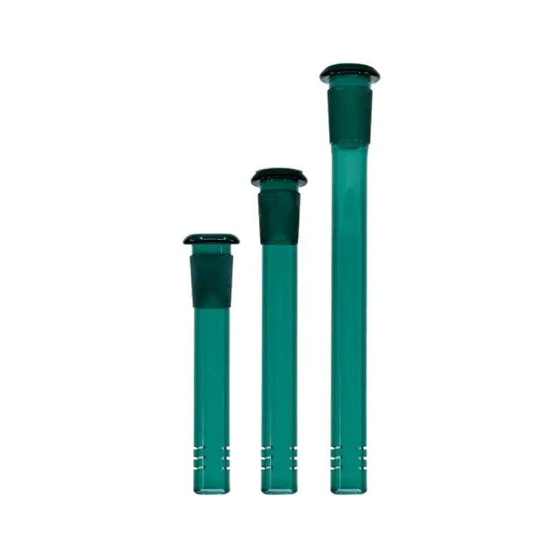 Teal Glass Diffusor Downstem 14mm-